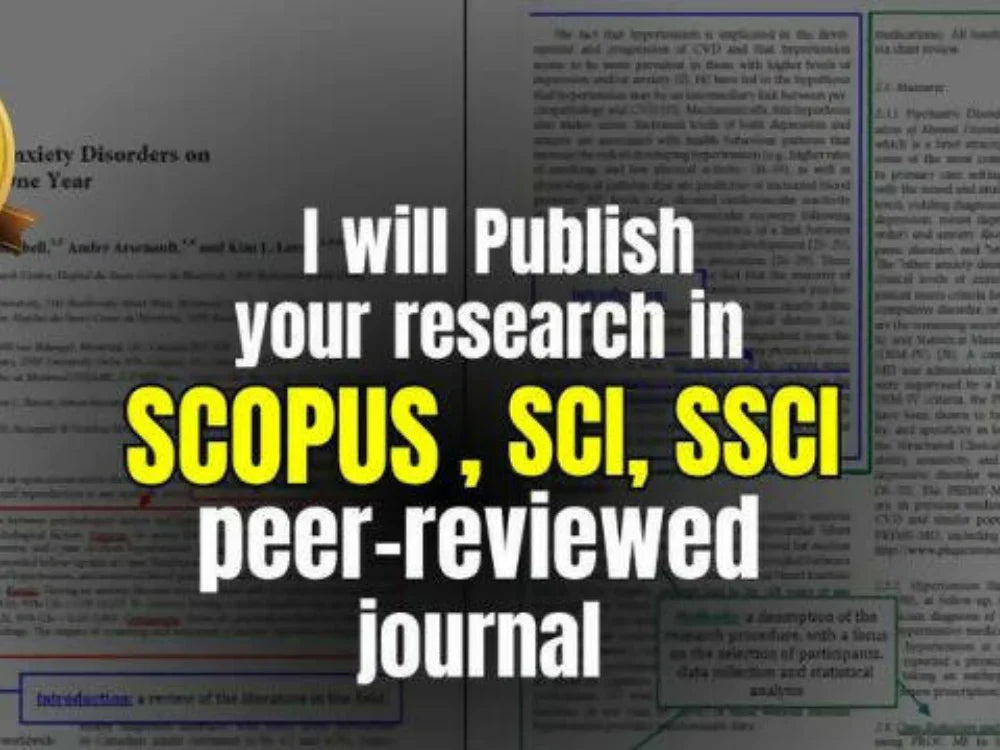 I will proofread and edit research papers and journal articles submissions (Upto 5000 words)
